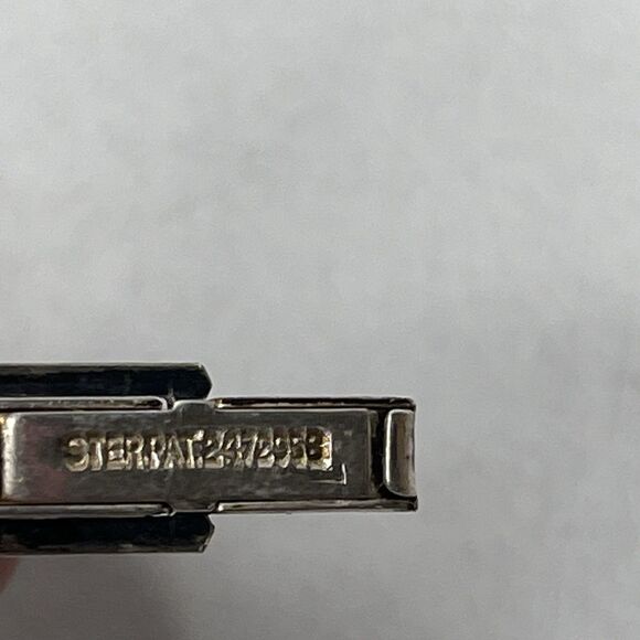 Vintage .925 Silver Mercury Winged Liberty Head Silver Dime 1937 1945 Cufflinks - Picture 6 of 10